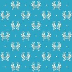 Blue seamless pattern N14