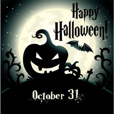 halloween background N182