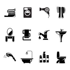 Bathroom Icons N9