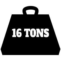 16 Ton Weight Icon
