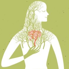 Human and nature ecological illustration N2