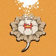 Buddhist snow lotus