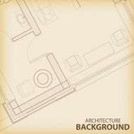 Architecture interior plan background