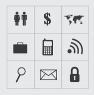 Business Icons N381