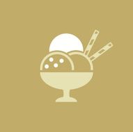 Icecream Flat Icon