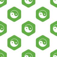 Ying yang pattern