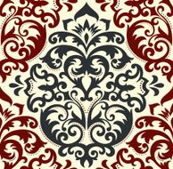 floral wallpaper N138