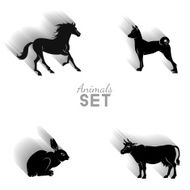 vector set of animals N6