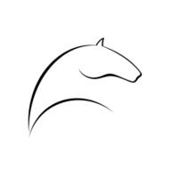 Horse symbol vector N8