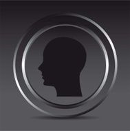 Silhouette of man N2
