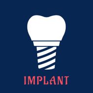 Dental implant with replacement crown