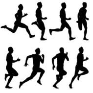 Runners on sprint men N6