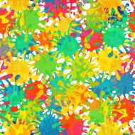 Vector Splash Abstract Seamless Pattern Background N2