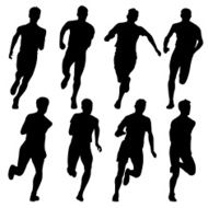 Runners on sprint men N7