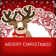 Merry Christmas Reindeer N2