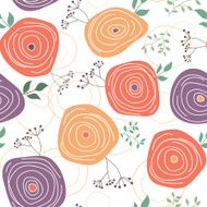 floral seamless pattern N757