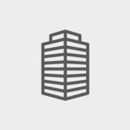 Small office building thin line icon N3