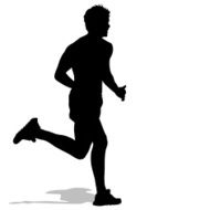 Running silhouettes N11