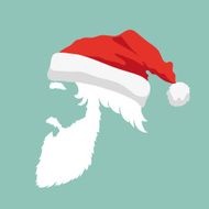 Santa Claus hipster fashion style N6