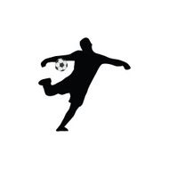 football players silhouettes N5