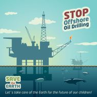 Stop offshore oil drilling