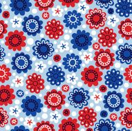 floral seamless pattern N758