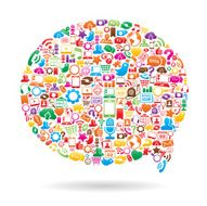 Social Media Speech Bubble