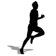 Running silhouettes N12