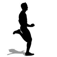 Running silhouettes N14