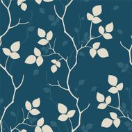 Wallpaper with leaves