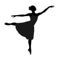 Dancer Silhouette N8