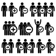 Business Human Resources Pictogram
