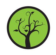 tree or sprout vector logo