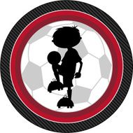Soccer Football Boy Silhouette N4