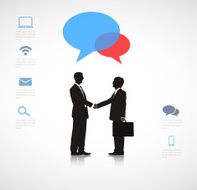 Vector of Successful Buisness Deal