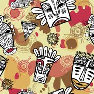 Seamless tribal background N2