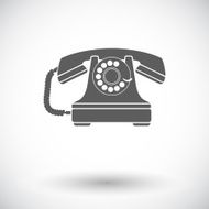 Vintage phone icon N2