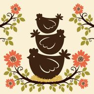 Three French Hens N4