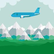 above the ground plane