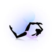 Woman dancing icon N2