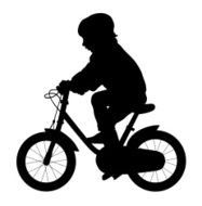 Little kid ride a bike N2