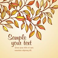 Fall Leaf Vector Illustration