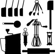 Baking and Kitchen Silhouettes