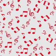 vector illustration music notes