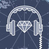 Headphones jewel icon