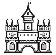 Castle Vintage Vector