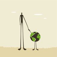 Ecofriendly man