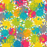 Vector Splash Abstract Seamless Pattern Background N3