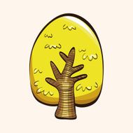 tree theme elements vector eps N9