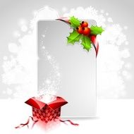 Holiday illustration on a Christmas theme